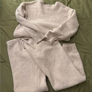 Cupcakes & Cashmere Teddy Lounge Pajama Set Size S